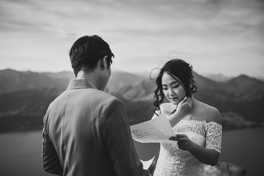 The Ledge Queenstown Mountain Weddings
