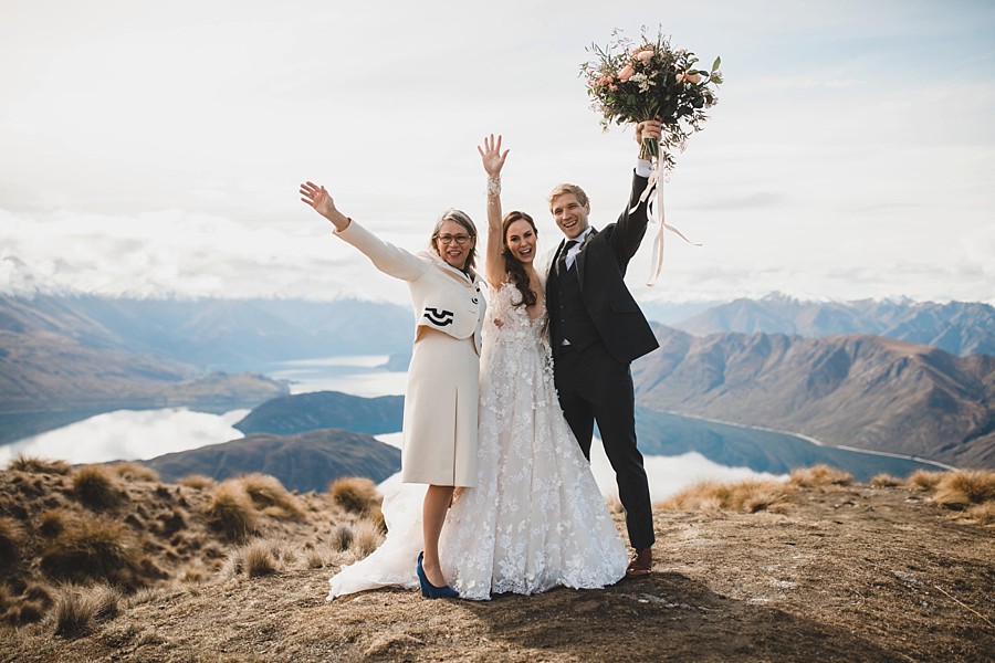 Roys Peak Wedding New Zealand