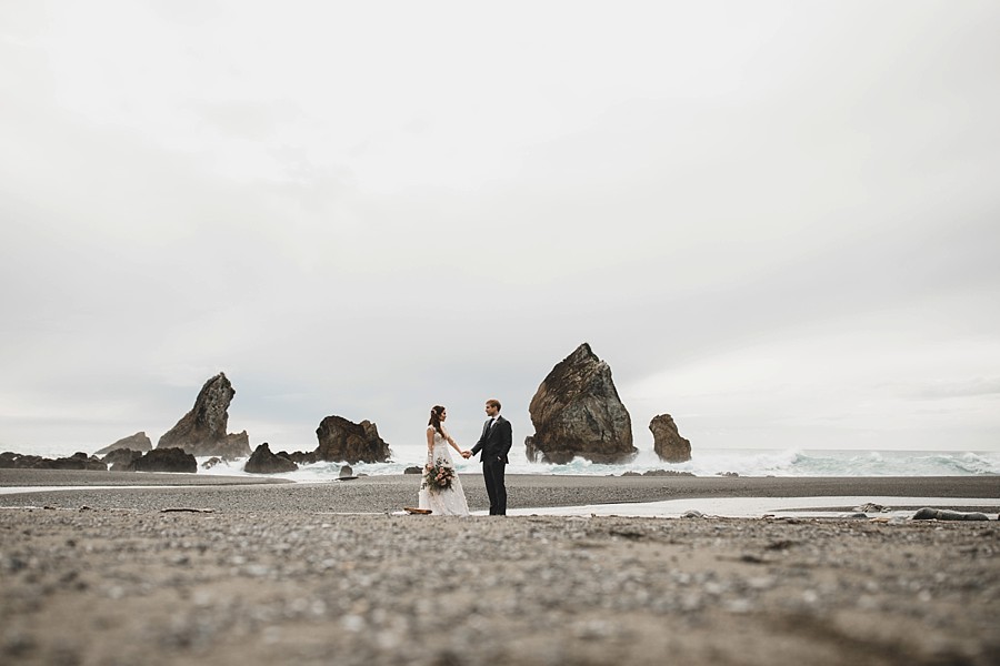 New Zealand Beach wedding