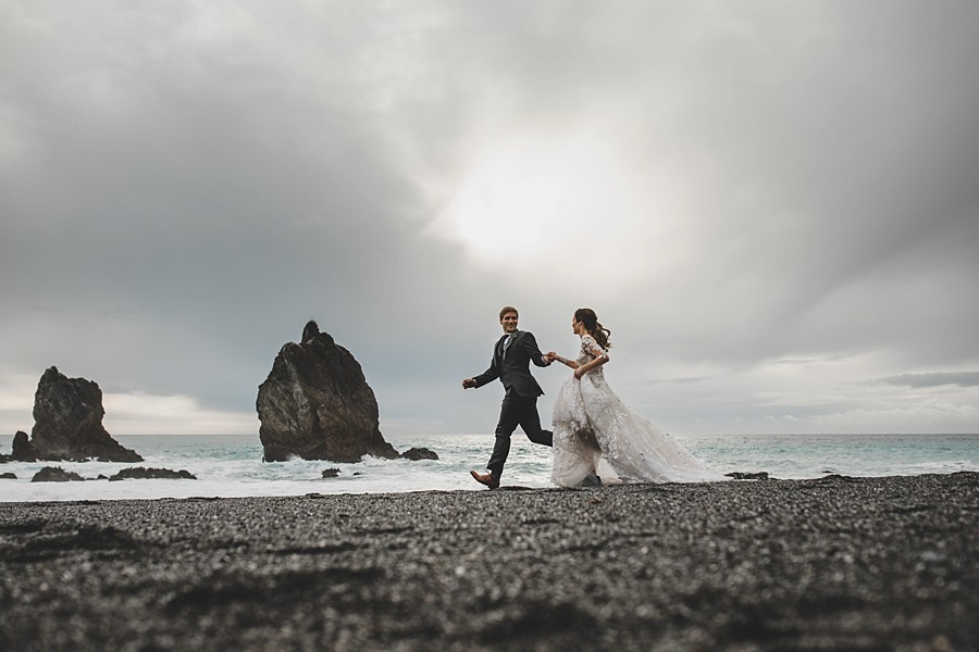 New Zealand Beach wedding