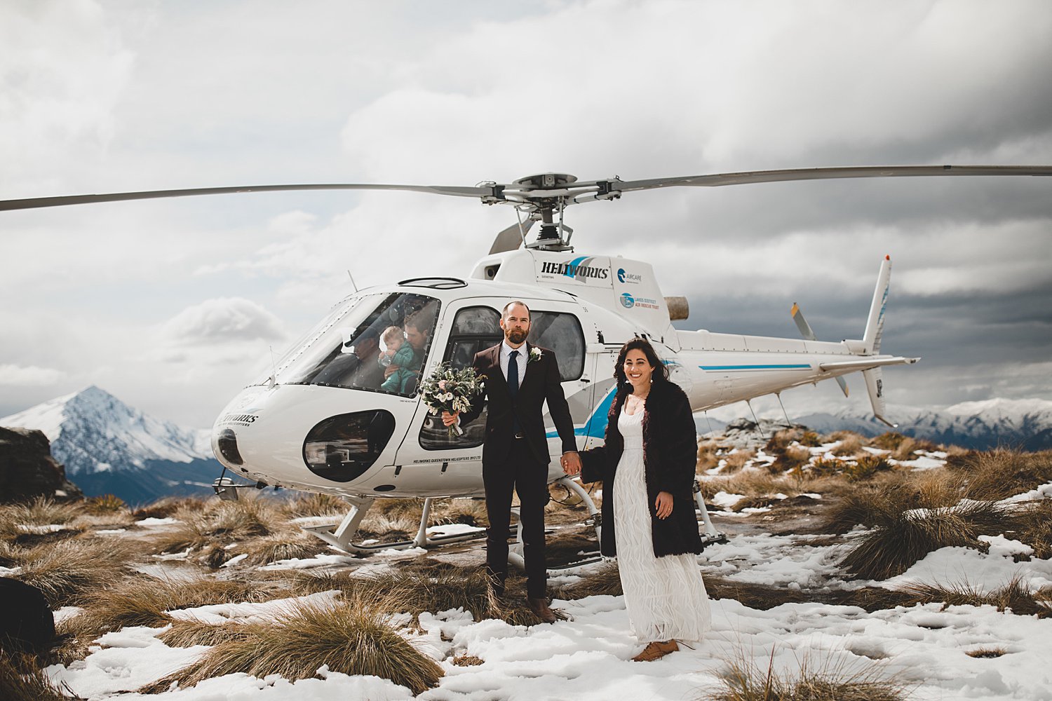 Queenstown Helicopter Wedding The Ledge