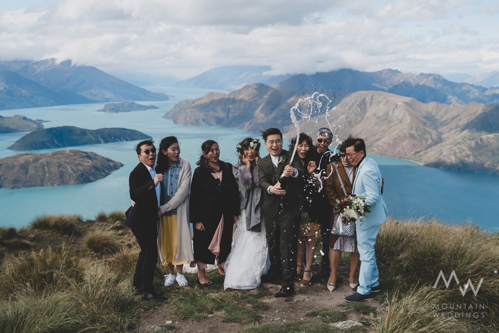 Coromandel Peak New Zealand Elopement
