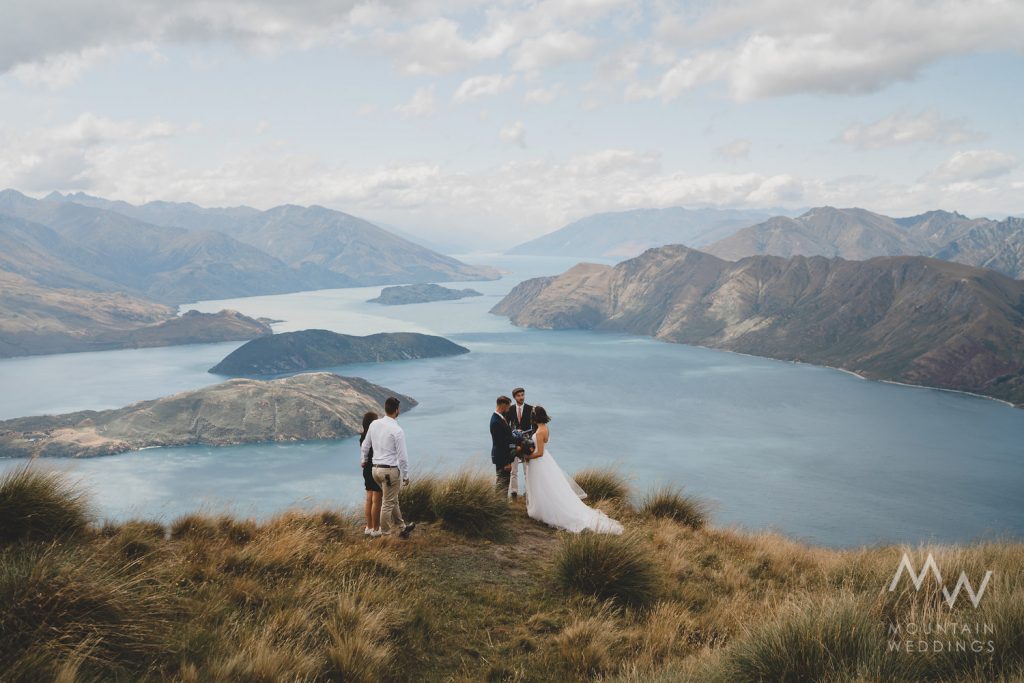 Coromandel Peak New Zealand Elopement