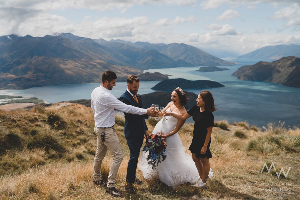 Coromandel Peak New Zealand Elopement