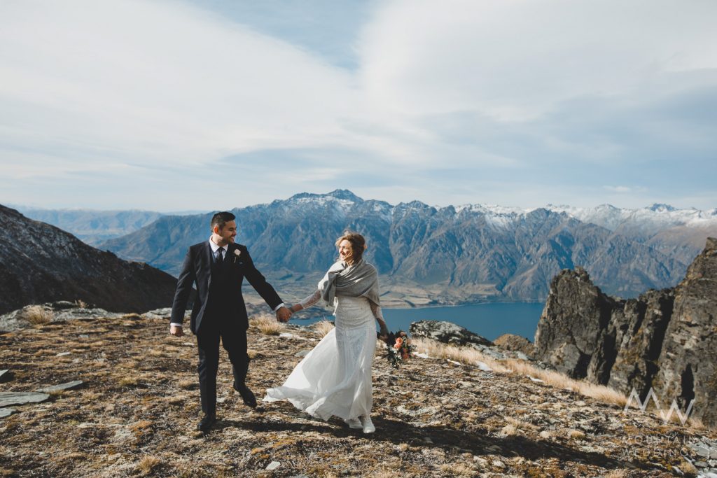 Garden Spur Heli Wedding