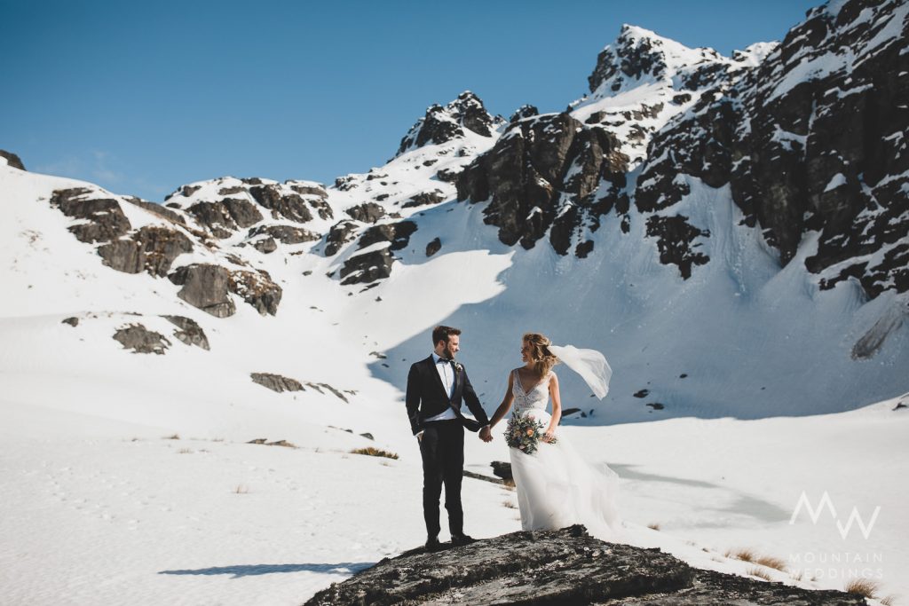 Garden Spur Heli Wedding