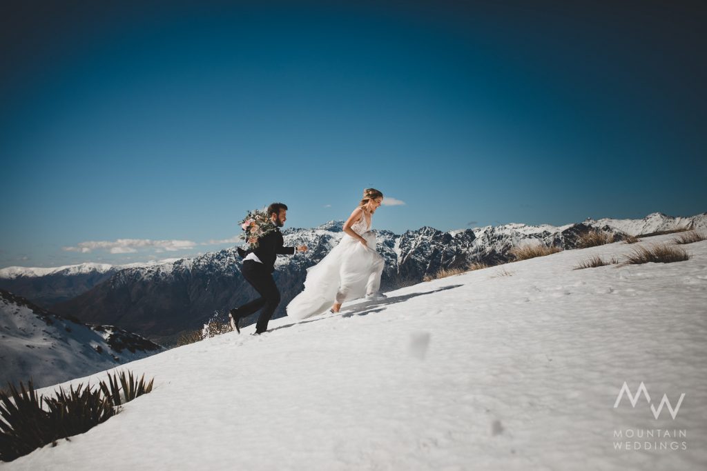 Garden Spur Heli Wedding