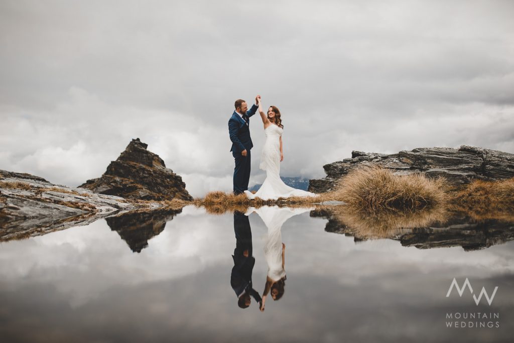 Garden Spur Heli Wedding