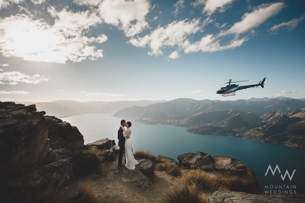 Heli Wedding The Ledge
