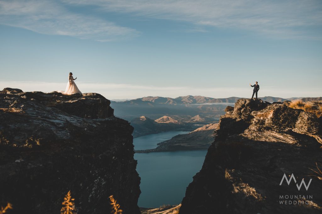The Ledge Heli Wedding